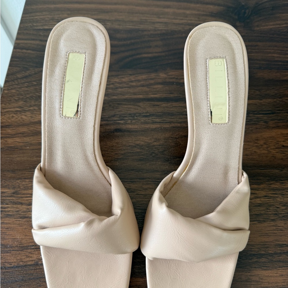 Bellini Cream Mules